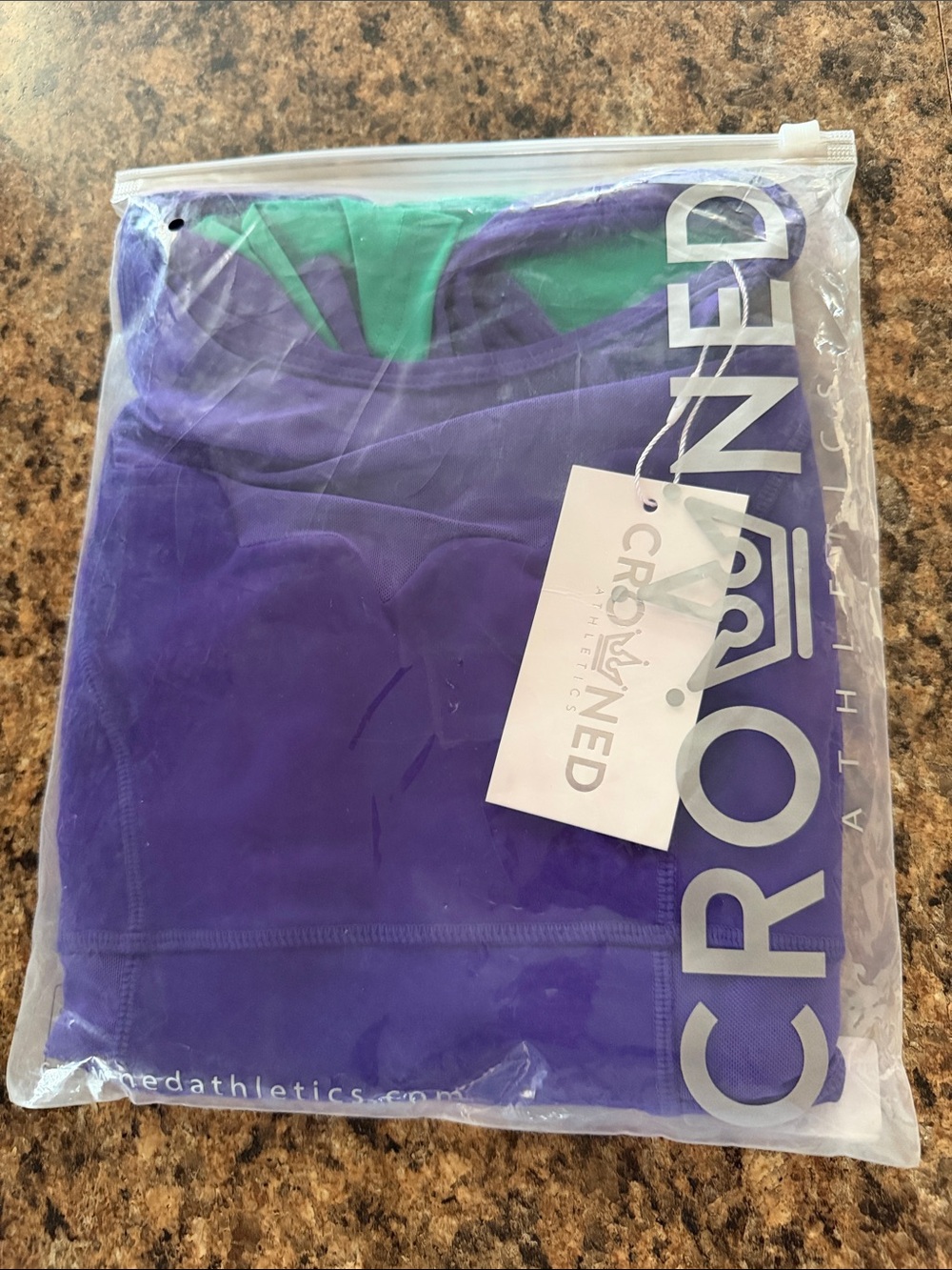 Crowned Athletics (Pre-Disney) Mermaid Princess Athletic Top